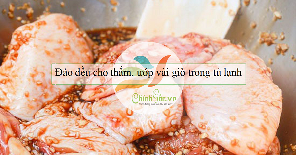 cach lam dui ga nuong mat ong
